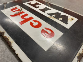 Echfa Wit, Emaille reclamebord