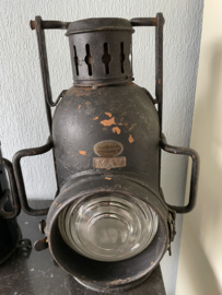 Spoorweglamp, Patent Krolupperom, M.A.V. , 2x