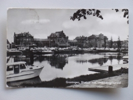 Groningen, Station met verbindingskanaal (1968)