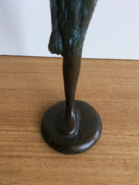 Abdoulaye Gandema, 1970, Bronzen beeld, 23,5 cm