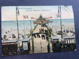 Scheveningen, Koningin Wilhelmina Wandelhoofd, 1910