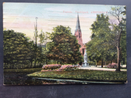 Amsterdam, Vondelpark Fontein, 1909