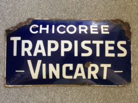 Emaille bord, Chicoree Trappistes Vingart