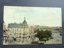 Amsterdam, Prins Hendrikplantsoen-Victoria Hotel, 1911
