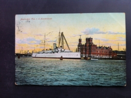 Amsterdam, Kop van de Handelskade (1904)