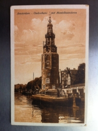 Amsterdam, Oudeschans met Montelbaanstoren