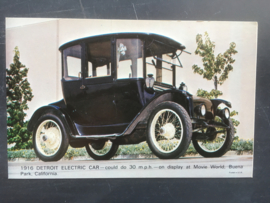 Detroit Electric Car 1916