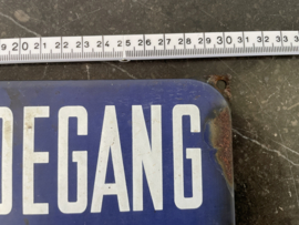 Verboden Toegang volgens Art 461 Wetb. v. Strafrecht