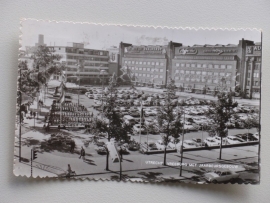 Utrecht, Vreeburg met Jaarbeursgebouw  (1968)