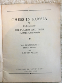 Chess in Russia, 1946