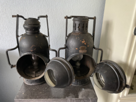 Spoorweglamp, Patent Krolupperom, M.A.V. , 2x