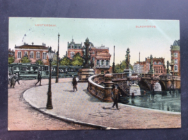 Amsterdam, Blauwbrug, 1908