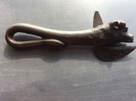 Antique Victorian cast iron Bull Head tin can opener