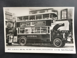 Bus No. NS 2321, The Crown , Criklewood, 15.9.1928