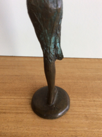 Abdoulaye Gandema, 1970, Bronzen beeld, 23,5 cm