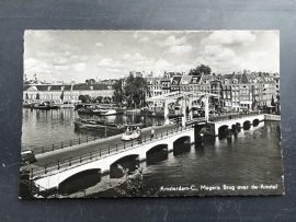 Amsterdam-C, Magere brug over de Amstel (1956)