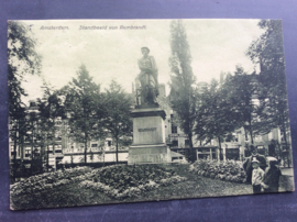 Amsterdam, Standbeeld van rembrandt, 1912