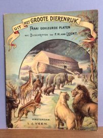 Uit het grote dierenrijk, fraai gekleurde platen