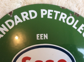 Emaille reclamebord, Standard Petroleum een ESSO Product