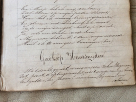 Schriftje met handgeschreven gedichten en liederen, 1 Oct 1847