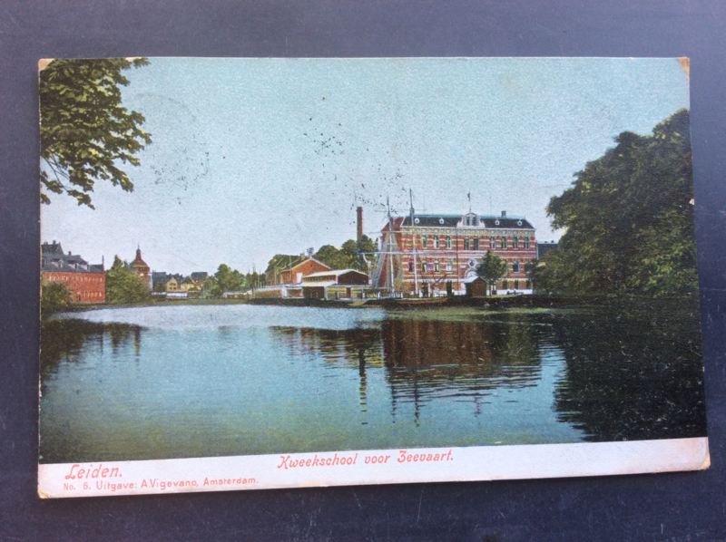 Leiden, Kweekschool voor scheepsvaart, 1906