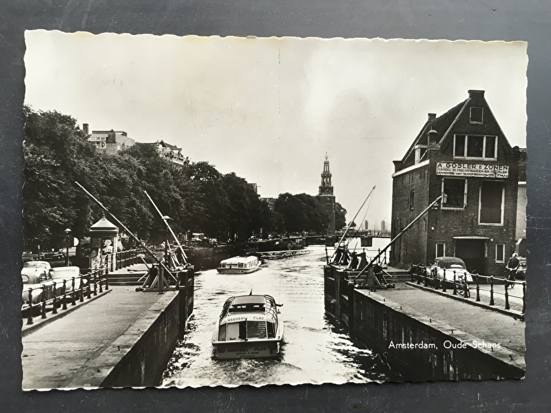 Amsterdam, Oude Schans, 1958