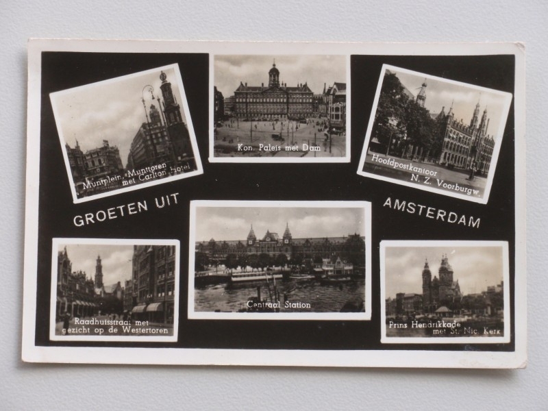 Amsterdam, groeten uit 1948