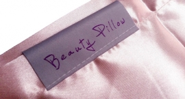 Beauty Pillow - antraciet satijnen kussensloop