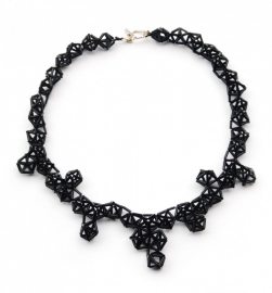 Crystal Necklace - zwart