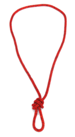 Long Necklace - red