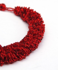 Loop Necklace - Rood