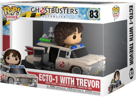 Funko Pop 83 Ecto-1 with Trevor - Ghostbusters Afterlife