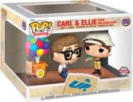 Funko Pop Carl & Ellie with Balloon Cart - Up