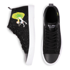 Akedo Rick and Morty sneakers Zwart Limited Edition maat 41