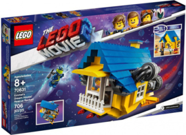 Lego 70831 - Emmet's Droomhuis / Reddingsraket - Lego The Movie 2