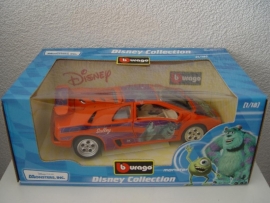 Disney Monsters Inc Lamborghini Diablo - Bburago 1:18