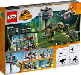 Lego 76949 Giganotosaurus & Therizinosaurus aanval - Lego Jurassic World