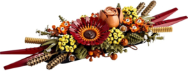 Lego 10314 Bloemstuk met gedroogde bloemen - Lego Icons