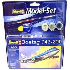 Boeing 747-200 KLM bouwdoos set - Revell 1:450