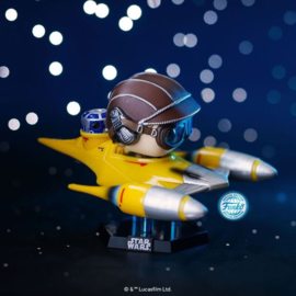 Funko Pop Star Wars 677 - Anakin Skywalker in Naboo Starfighter with R2-D2 Special Edition
