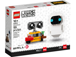 LEGO 40619 Eve en Wall-E - Lego Brick Headz