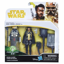 Star Wars Solo - Lando Calrissian en Kessel Guard Force Link 2.0