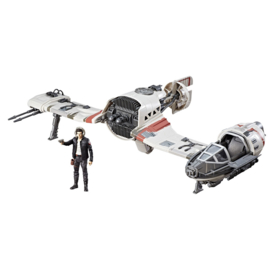 Star Wars The Last Jedi - Resistance Ski Speeder & Captain Poe Dameron