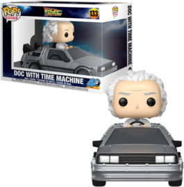 Funko Pop Rides 133 - Doc with Time Machine - Back to the Future