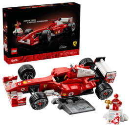 Lego 11375 Ferrari F2004 en Michael Schumacher - Lego Icons