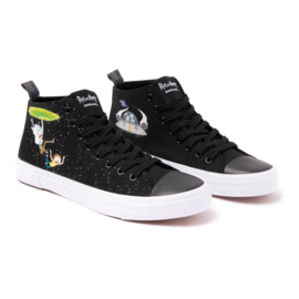 Akedo Rick and Morty sneakers Zwart Limited Edition maat 41