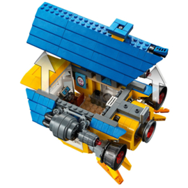 Lego 70831 - Emmet's Droomhuis / Reddingsraket - Lego The Movie 2