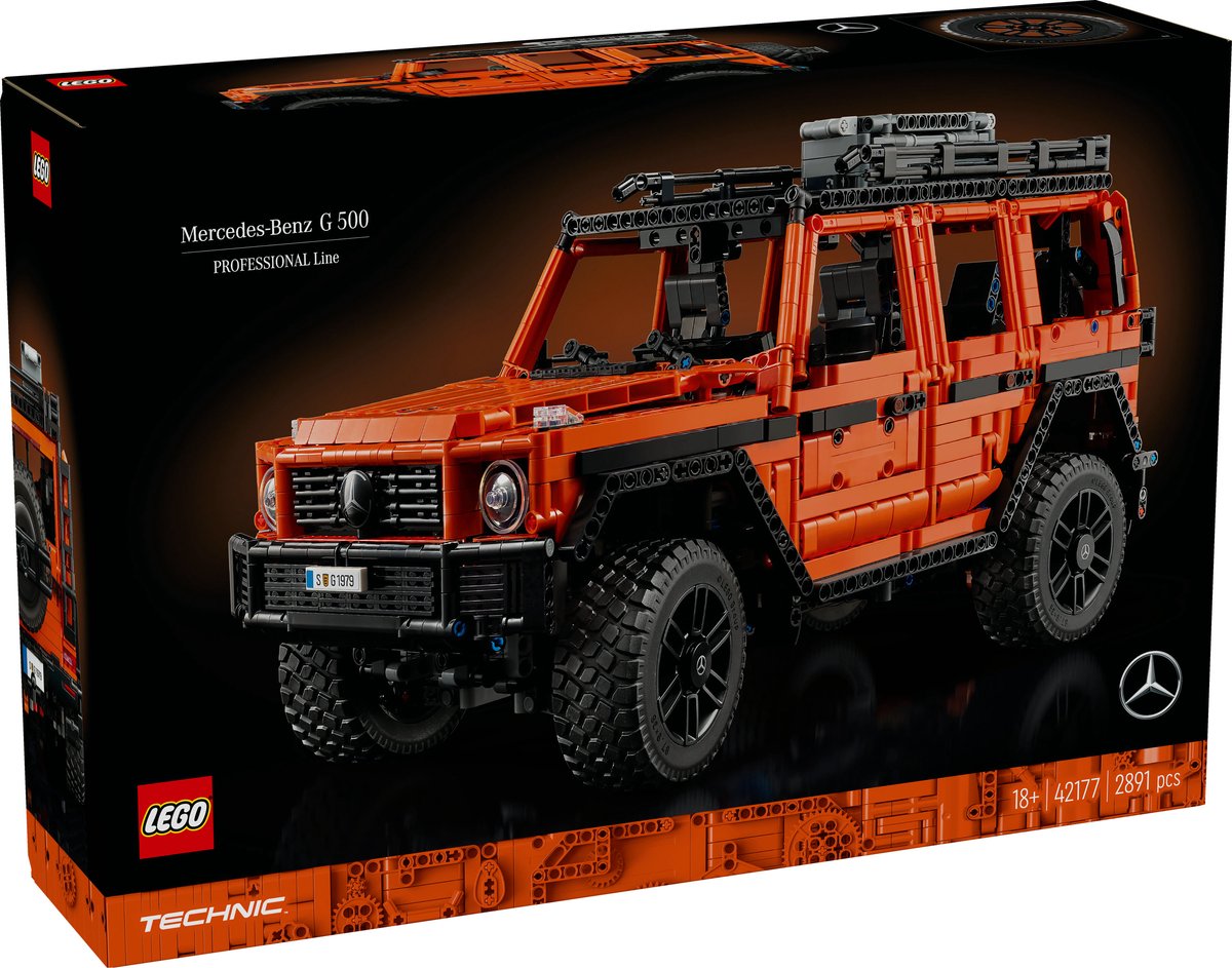 Lego 42177 Mercedes-Benz G 500 PROFESSIONAL Line - Lego Technic