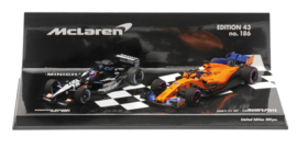 McLaren MCL33 2018 - European Minardi PS01 2001 F. Alonso - Minichamps 1:43