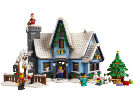 Lego 10293 Bezoek van de Kerstman - Lego Icons